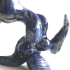 055-2 Peter Lewis Blue Dancer Unique ceramic Indoor 2021