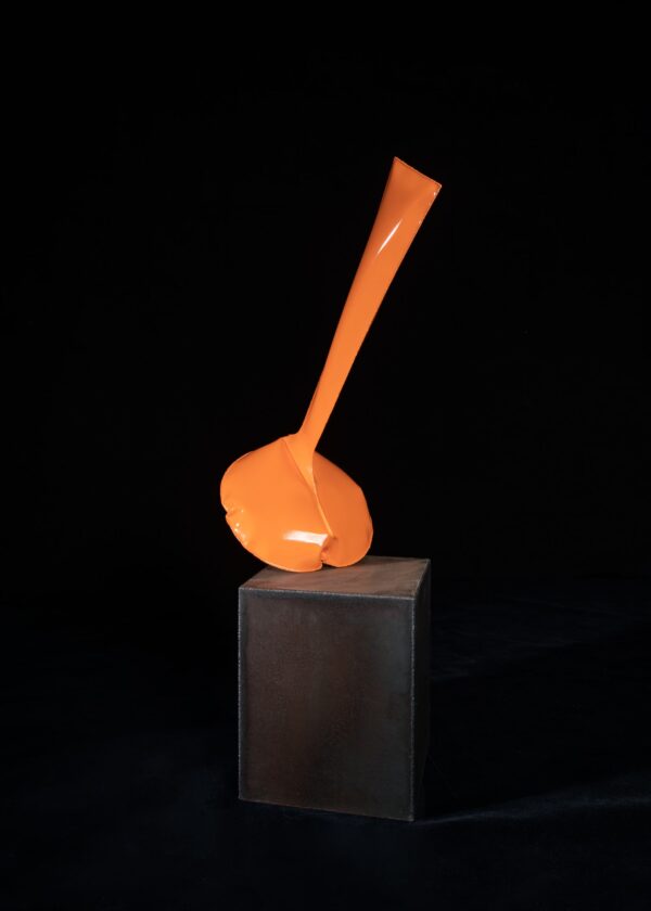 Braddon_Snape_three_piece_act_orange_steel_Sculpture_onthe_Farm_Dungog